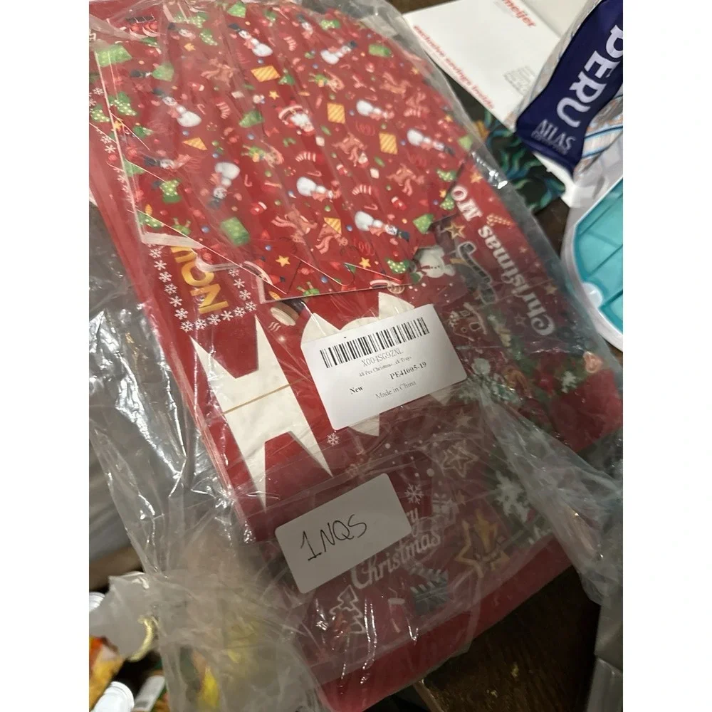 48 Pcs Christmas Party Supplies Movie Night Snack Trays Xmas Party Decoration...